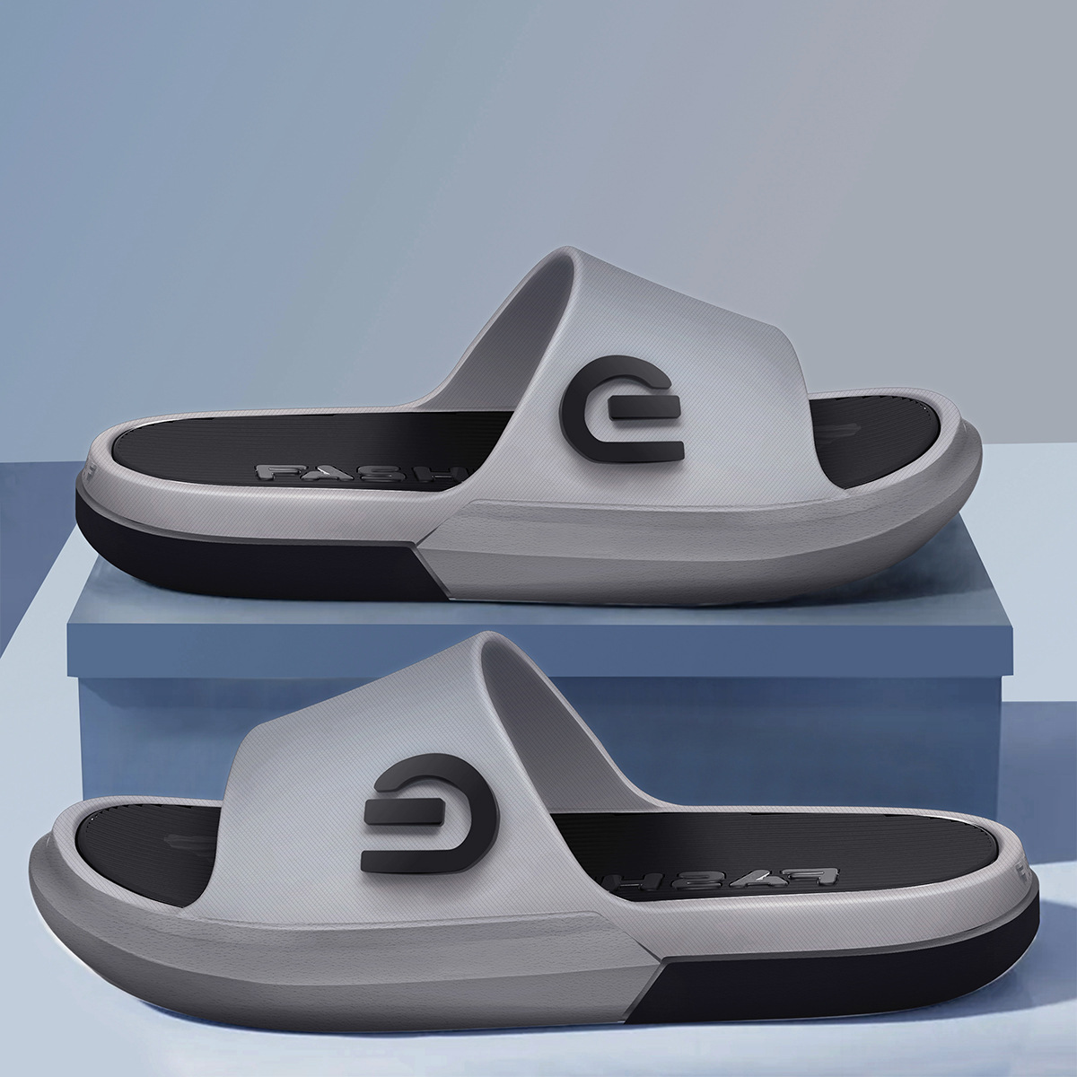 Nuevas zapatillas deportivas para hombres ropa de verano personalidad chanclas zapatillas de moda antideslizantes