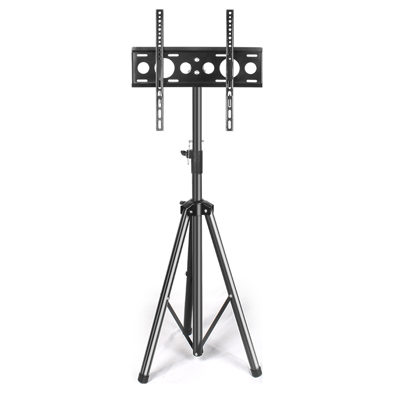 Soporte de piso de televisión universal 32 - 50 pulgadas carro de televisión LCD transmisión en vivo al aire libre pantalla vertical percha móvil exposición image 6