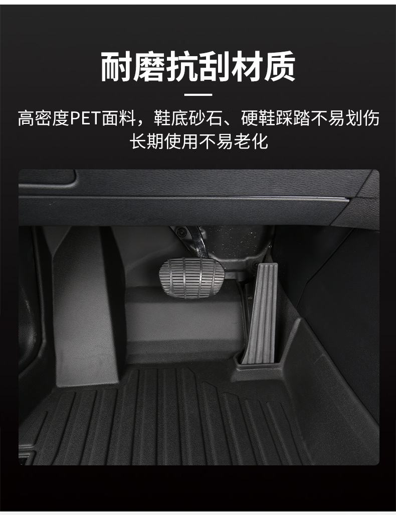 Tpe Car Floor Mats, Specially Designed for Specific Vehicles, Environmentally Friendly, Odorless, Waterproof, Wear-Resistant, Non-Slip, Fully Enclosed Tpe Injection-Molded Car Floor Mats