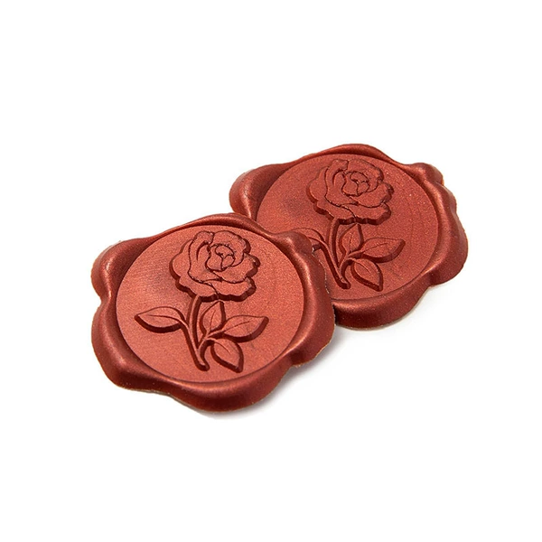 Relief wax label (Rose F45) -Netjiuhong