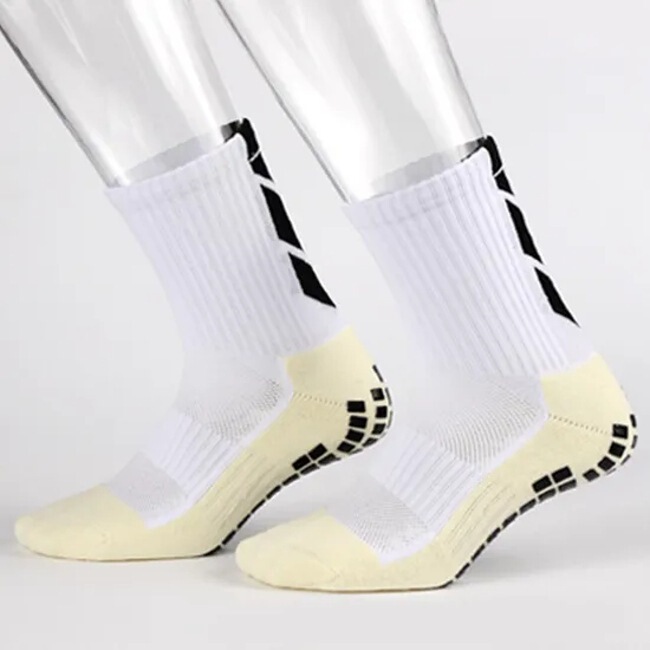 High Quality Custom Quarter Football Basketball Anti Slip Long Socks Custom Football Pressure Clip Socks