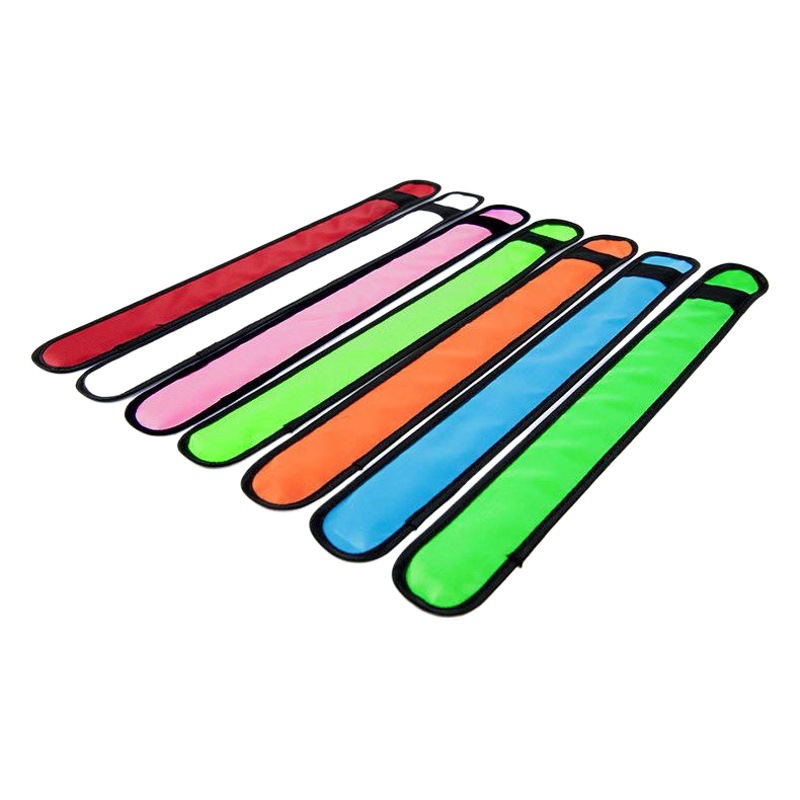 Banda de brazo de emisión de luz directa de fábrica LED anillo de presión noche corriendo pulsera de emisión de luz advertencia reflectante Pat banda animar Anillo de pie