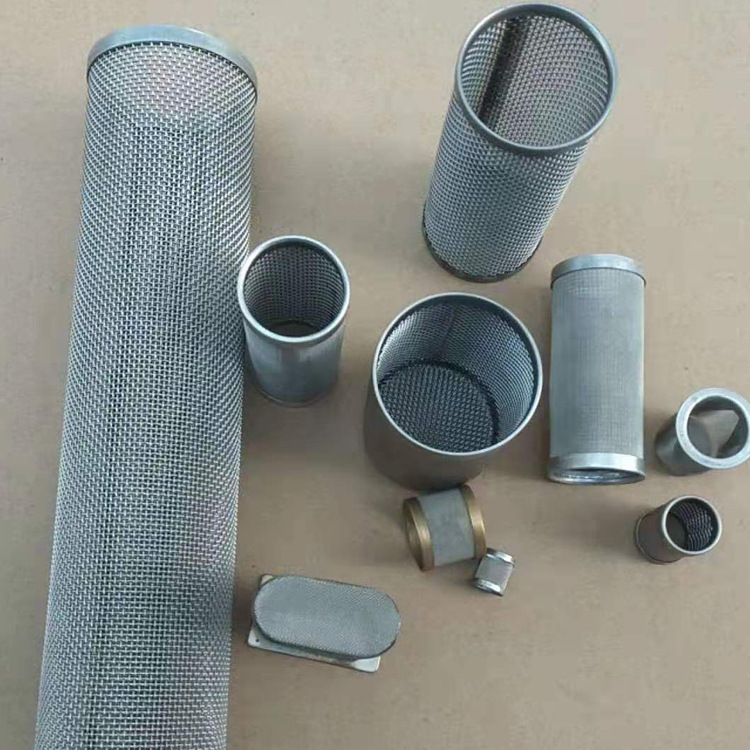 304 316不锈钢过滤桶 不锈钢包边过滤网桶 不锈钢焊接网桶工业