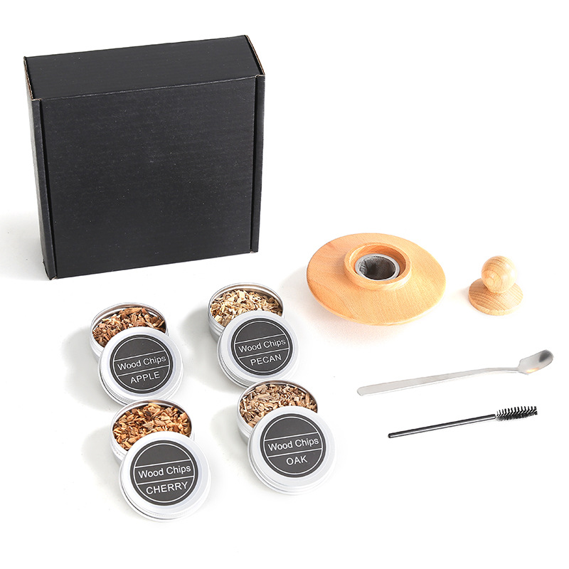 Spot Amazon Smoke Smoke Cubierta de madera Smoke Múltiples sabores Smoke Set de madera Smoke Cocktail