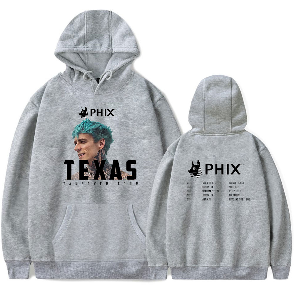 Fix Texas toma el control de la gira sudaderas con capucha para las mujeres de moda cool popular con capucha linda