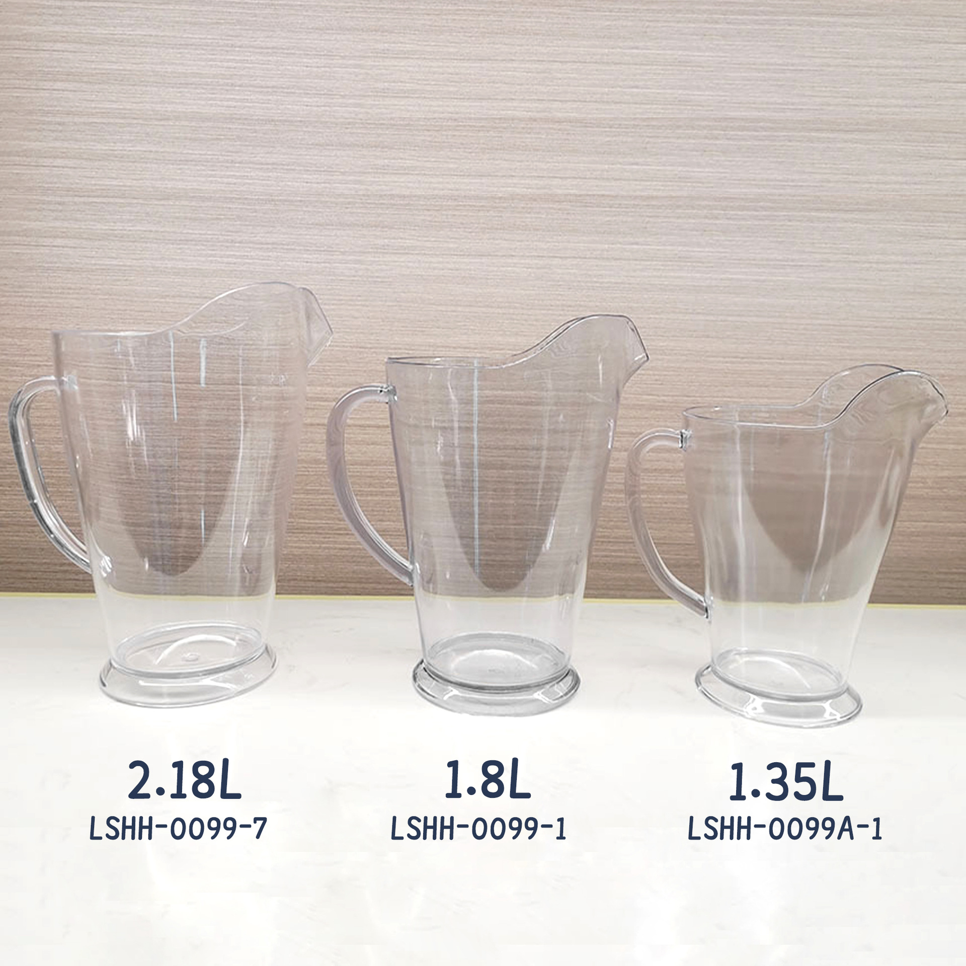 Personalizada de gran capacidad hervidor de cerveza de plástico doméstico acrílico transparente al aire libre resistente al calor hervidor de escala de cinta fría