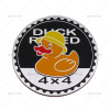 Cross -border hot -selling car 4X4 RATED car logo new 4x4 aluminum sticker