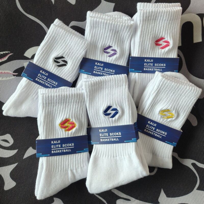 25 New Lakers New Player Donchic Towel Bottom Socks Men's Summer Owen Curry Same Sport Socks