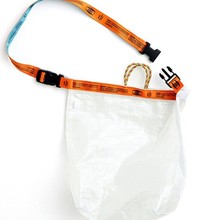 孔孝真同款编织布包防水单肩包手提包透明女包厂家定 制