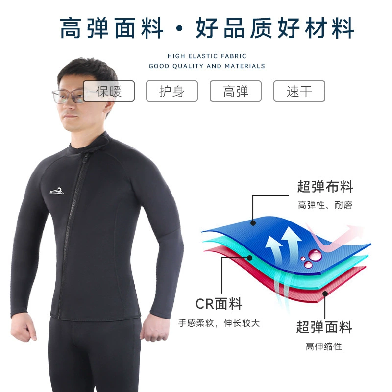 Split long-sleeve, winter long trousers, European style, increased thickness