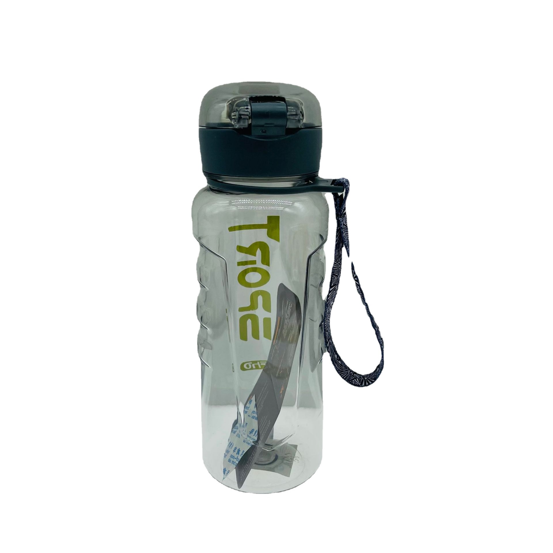 Yichang 8701 nuevos deportes taza portátil taza de plástico rebotando cubierta deportes conveniente L plástico estudiante taza de agua portátil