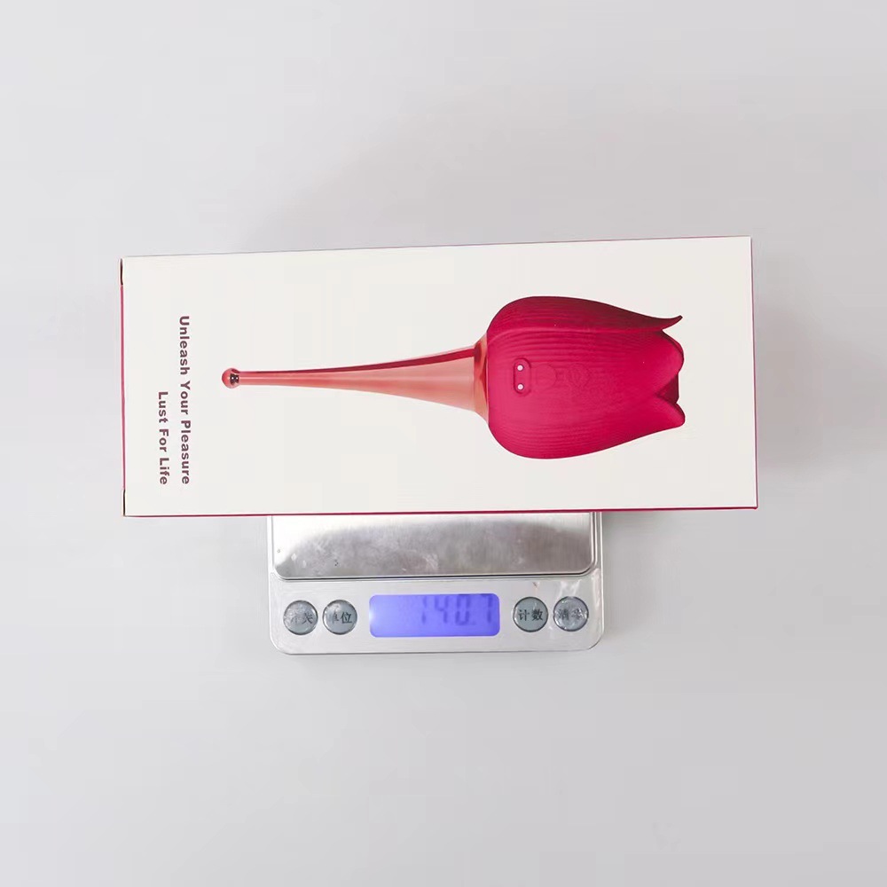 Rose Lotus Vibrator with Suction and Vibration, Silicone Rechargeable Adult Toy for Women — detail image 13