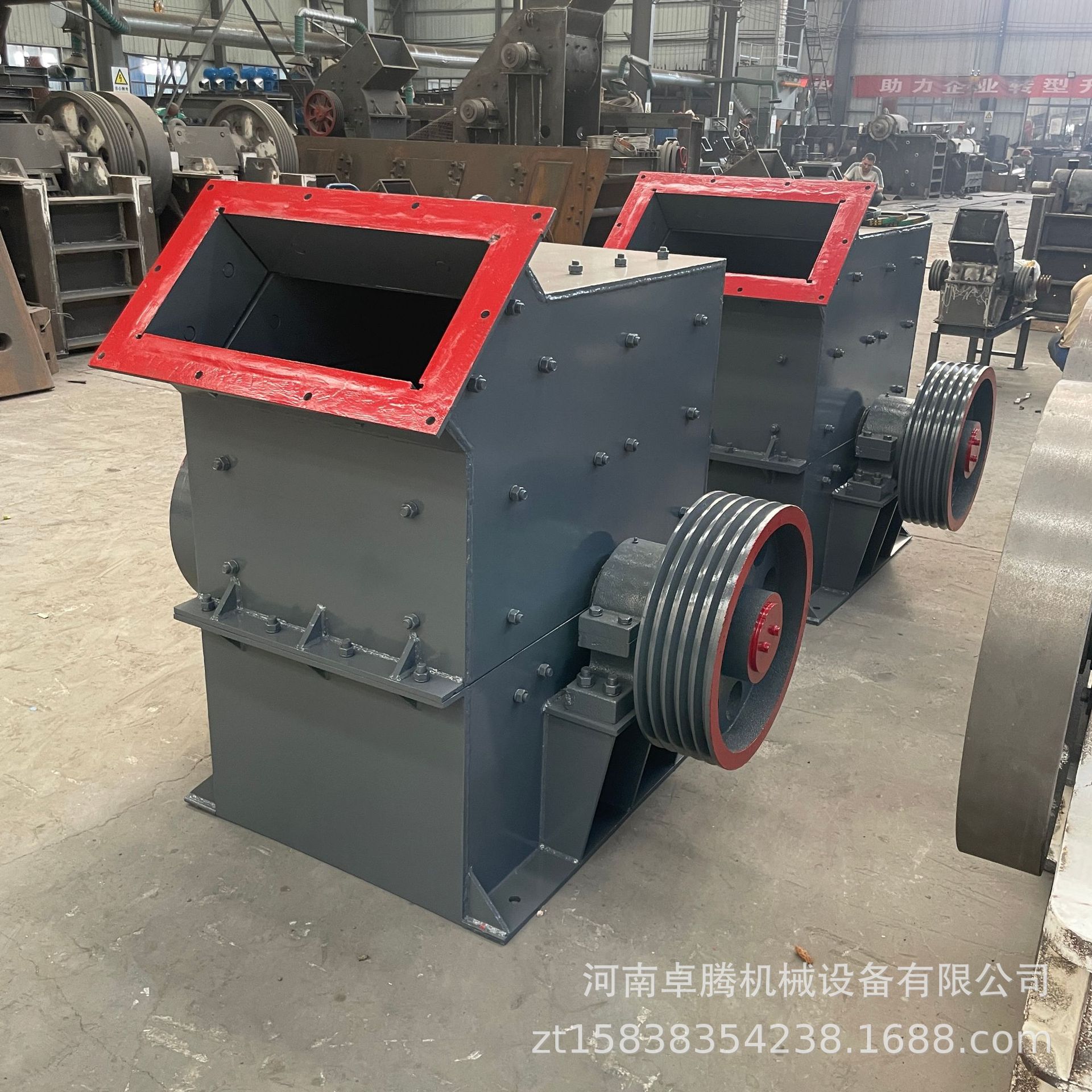 小型600*600箱式破碎机建筑垃圾方箱碎石机重型移动式煤炭制砂机