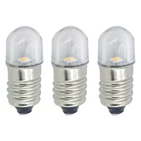 Поставка винтовой светодиодной индикаторной лампы E10 3V 4,5 V 6V 6,3 V 2835-1SMD E10 Миниатюрная лампа