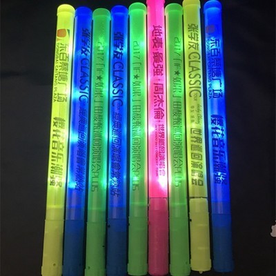 七色のスポンジの蛍光棒の卸売り活動の夜光棒の泡の閃光棒のコンサートの発光のスポンジの棒は制定します。|undefined