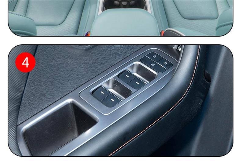 25 Jietu Shanhai T1 Center Console Gear Interior Stickers Car Accessories Modified Special Paint Transparent Tpu Protective Film