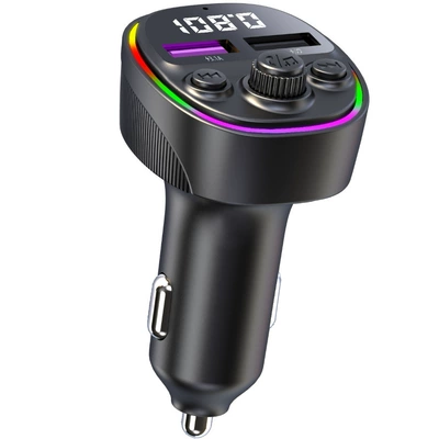 CS2 high-power multi-function car charger car mp3 bluetooth player one drag three audio transmitter (FM Modulyator)