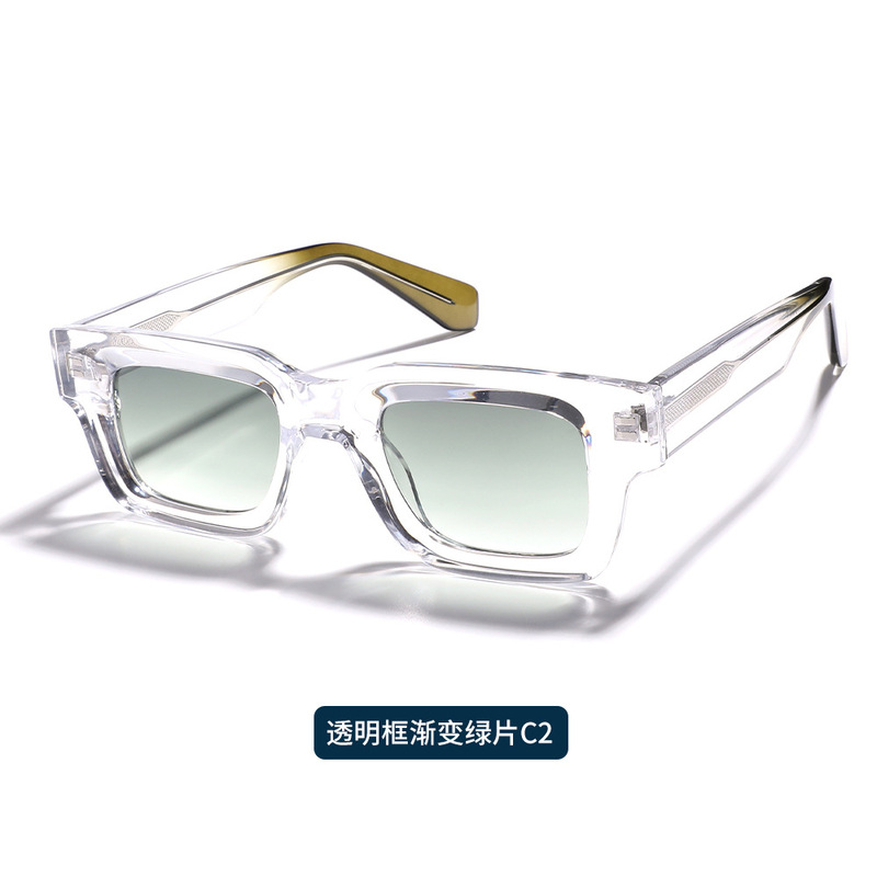 新型成人レトロ角枠偏光サングラス紫外線防止ファッション日よけ芯鏡脚サングラスkg 2518|undefined