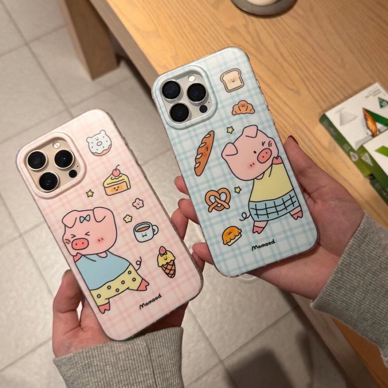 情侣猪猪iPhone16适用于苹果15/14promax手机壳13/12/11pro软壳xr