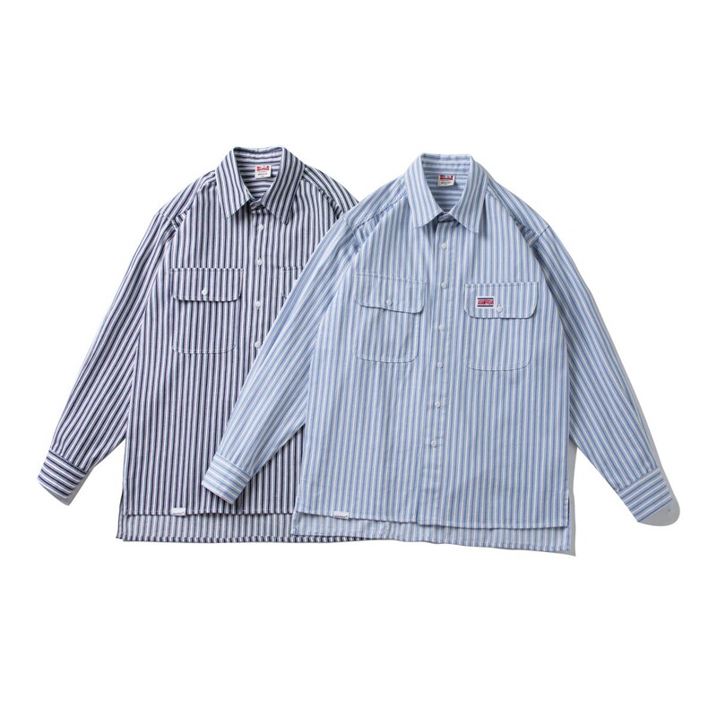 Ruiienrs X Adam Freak 2025 New Autum Casual Versatile Lapel Stripesd Shirt Wl08 Ruiienrs X Adam Freak 2025 New Autum Casual Versatile Lapel Stripesd Shirt Wl08