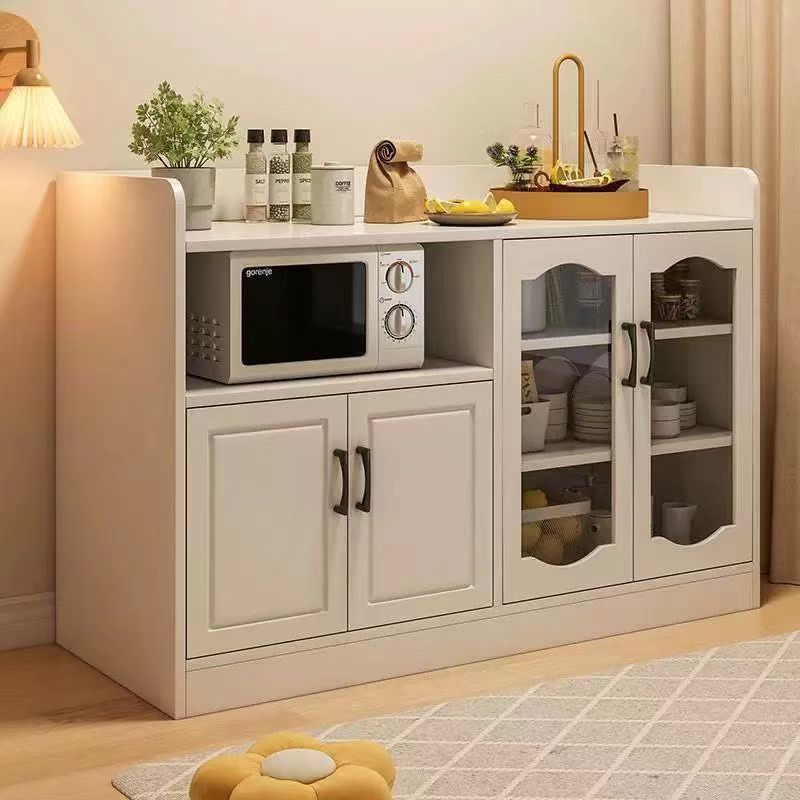 Sideboard Cabinet, Living Room Storage Cabinet, Multi-Layer Kitchen Cabinet, Cupboard, Household Modern Simple Wine Cabinet, Wall Tea Cabinet