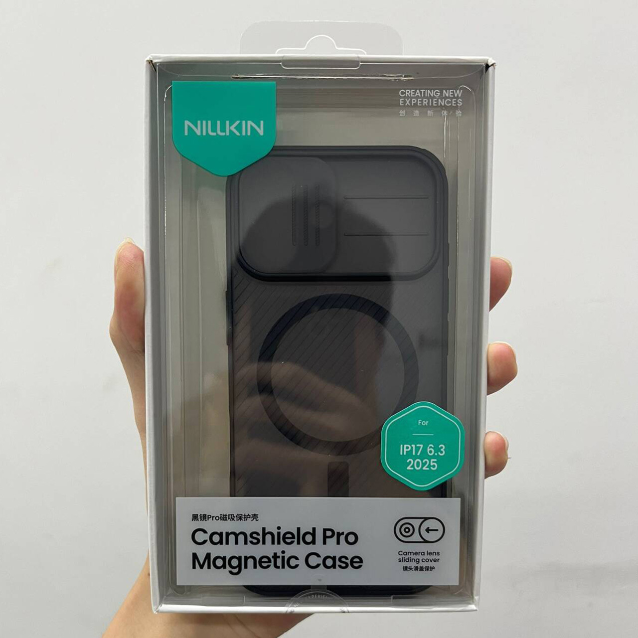 Ốp lưng từ tính MagSafe cho iPhone 17 Pro, chống sốc viền dày, có nắp trượt bảo vệ camera — Kính đen PRO [Có từ tính] iPhone 17 đen, Kính đen PRO [Có từ tính] iPhone 17 đen trong suốt, Kính đen PRO [Có từ tính] iPhone 17 Pro đen, Kính đen PRO [Có từ tính] iPhone 17 Pro đen trong suốt chi tiết 14