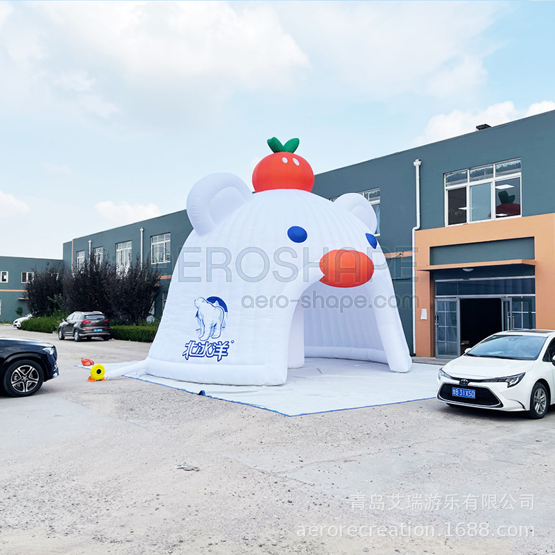 【充气帐篷  厂家直发】 圆顶  支持印字 条幅 广告气模  批发