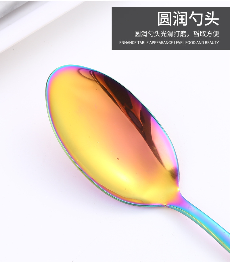 Procesamiento de muestras de acero inoxidable personalizado conjunto de cubiertos 1012 cinco piezas principales cuchillo de filete de comida occidental cuchara caja de regalo personalizada