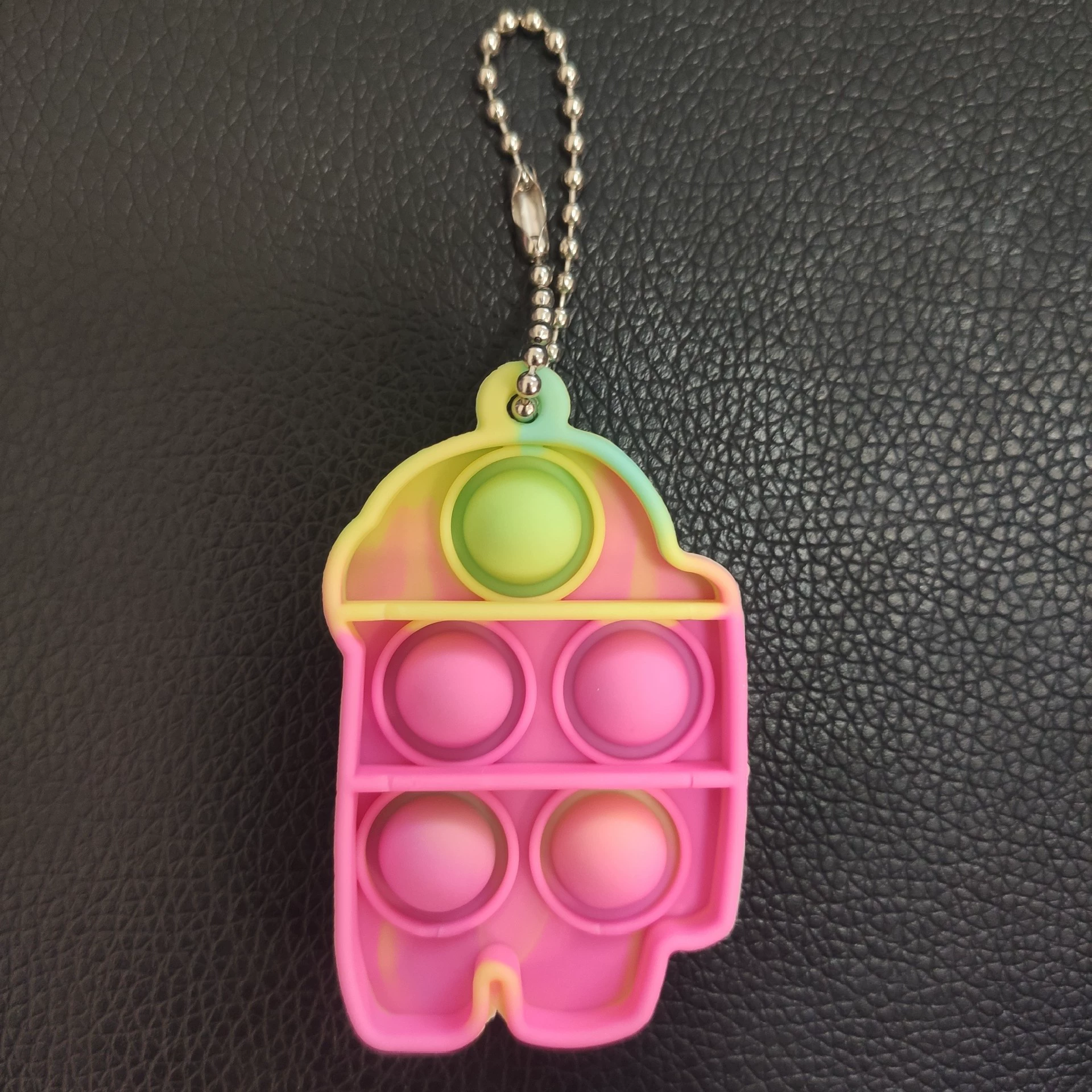Rainbow silicone dinosaur, anti-stress, unicorn, material