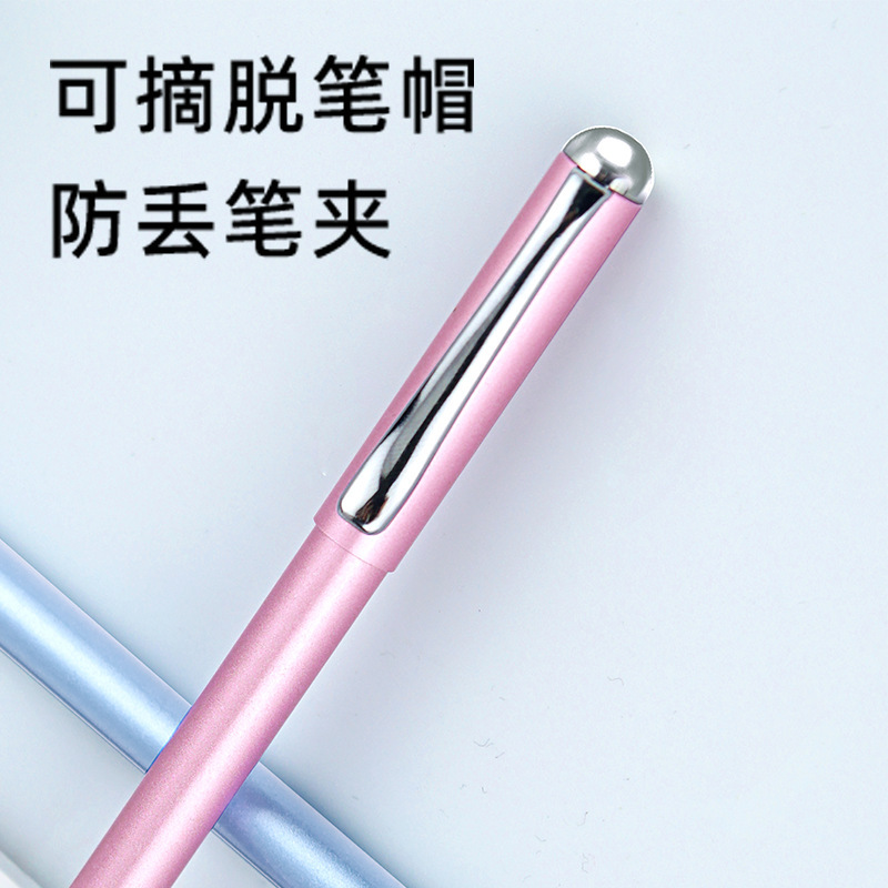 カスタムメイドのメタル製ロゴ入り高級ゲルインクペン、ビジネス・広告用ペン、高級感のあるデザイン|undefined