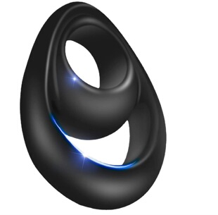 Sperm lock ring egg lock ring ring blocking Ring 8-word ring soft liquid silicone men's sexy HA-817 vibration