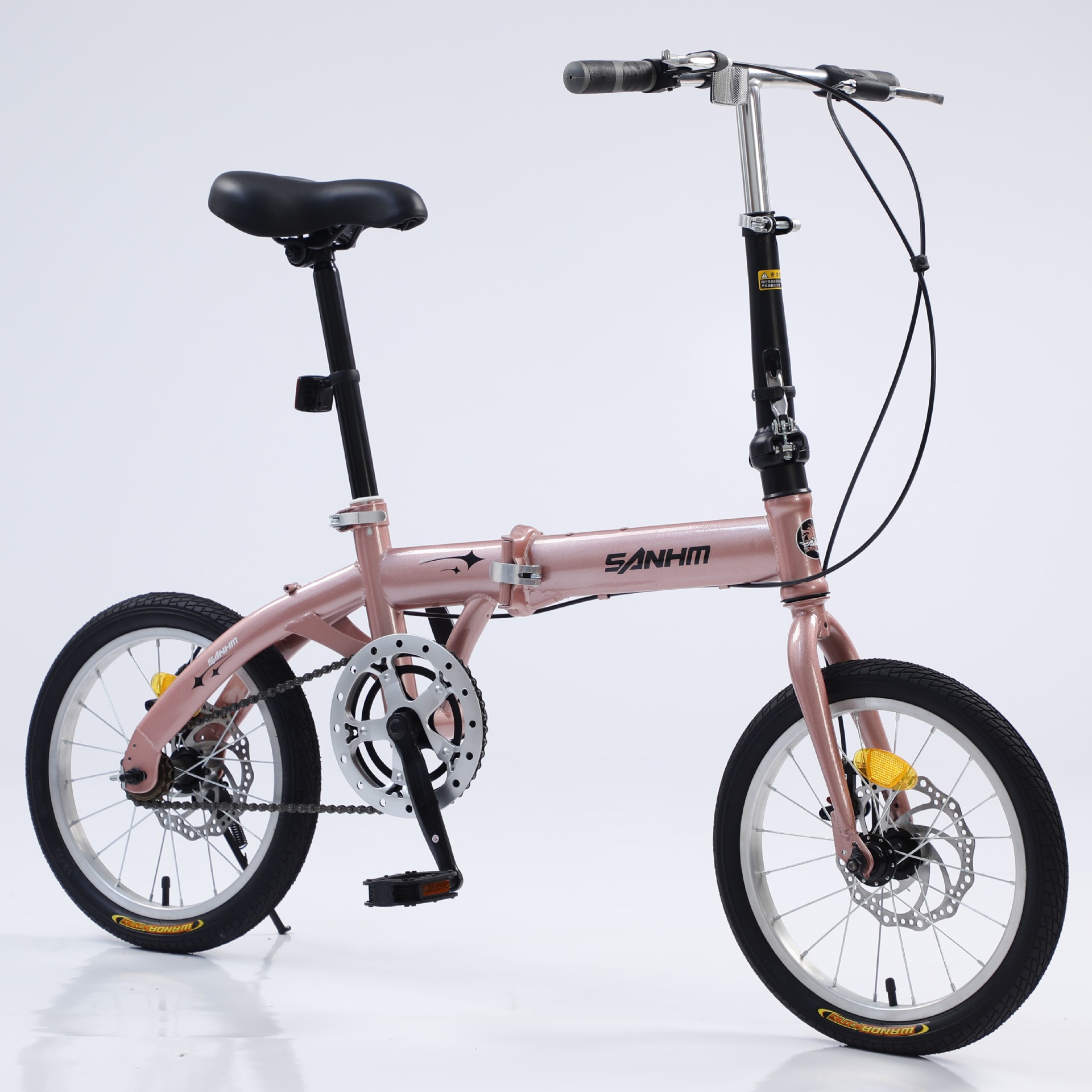 16-дюймовый односкоростной дисковый тормоз цвета шампанского