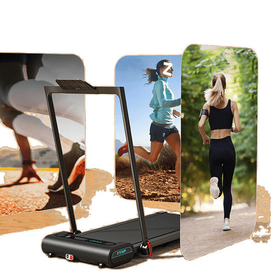 Electric Treadmill Household Model Small Foldable Household Silent Walking Machine Flat Indoor Fully Automatic
