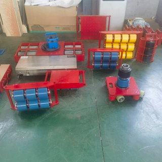 搬运坦克车 手动液压式超薄搬运小坦克 重物移位器 设备安装搬运