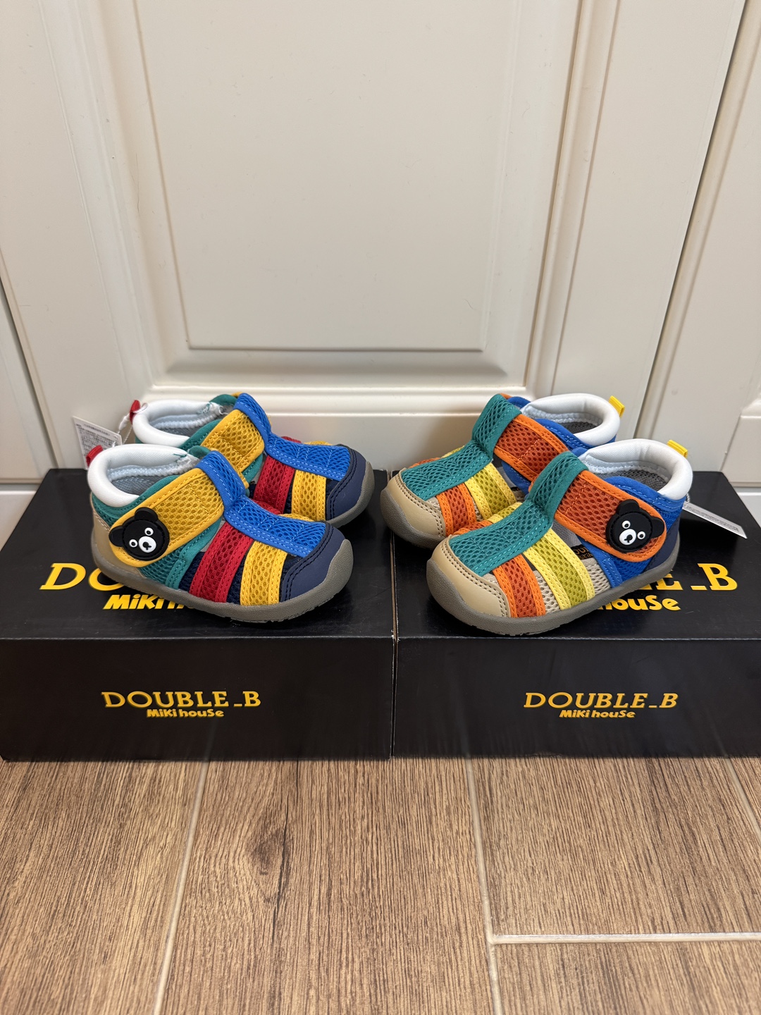 Japanese single miki Velcro wading shoes for boys and girls Japanese functional shoes sandals toddler shoes not retail