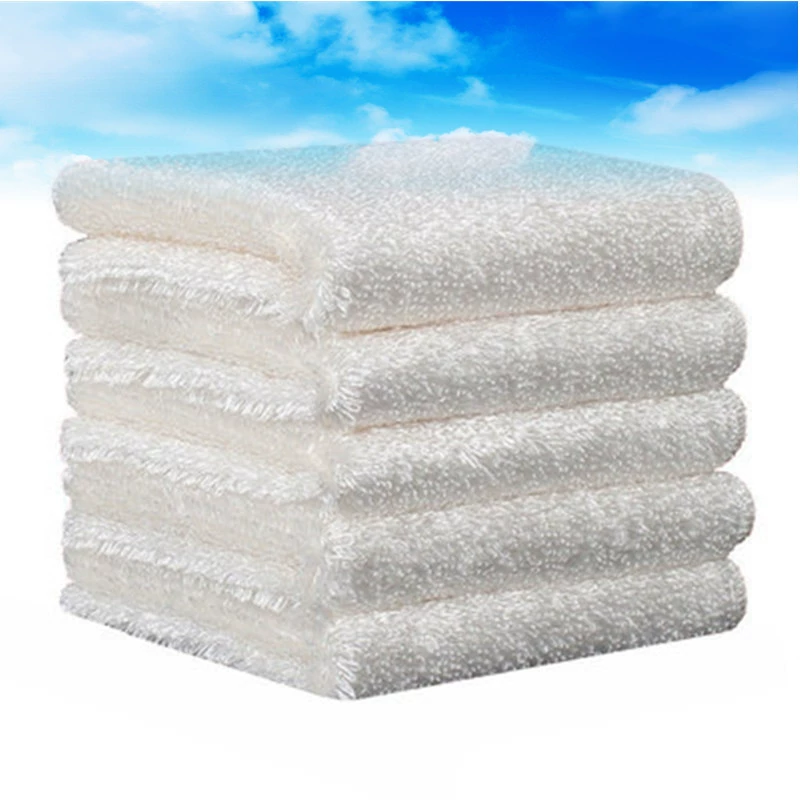 Кухонное полотенце из бамбукового волокна с антипригарным покрытием, увеличенное и утолщенное двухслойное, оптом от производителя