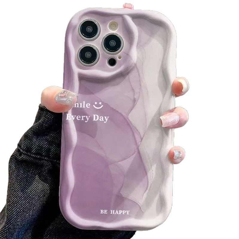 Funda para teléfono iphone16promax para cielo estrellado púrpura Apple 15 moda 14 Japón y Corea del Sur 13/12 nuevo 11