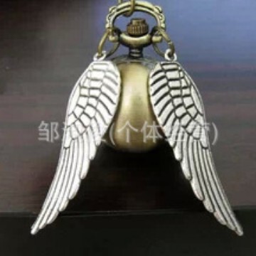 [Explosions] Keychain Watch Hanging Watch Harry Potter Golden Snitch Angel Wings Ball Angel Ball Watch