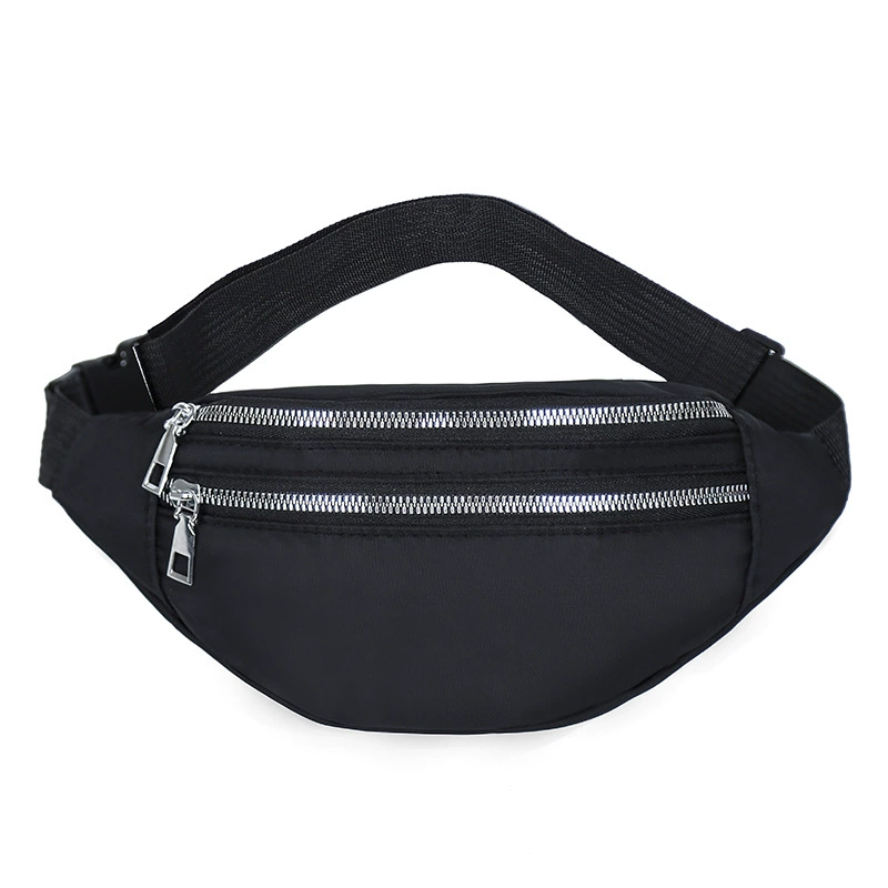 Sports Belt Bag, Korean Style, Waterproof and Spacious Waist Pack, Adjustable Strap (16×15×1.5 cm)