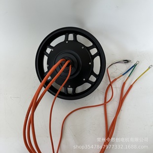 JinSiChuang14寸大功率集成雙霍爾真空胎輪轂電機電動車碟剎馬達
