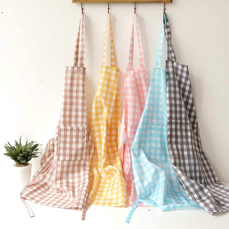 夏天薄款围裙透气家用防水防油女厨房时尚热天夏季2025新款