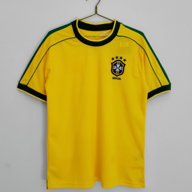 Popular Cross-Border Brazil Neymar Jersey Football Jersey Fan Version Football Jersey