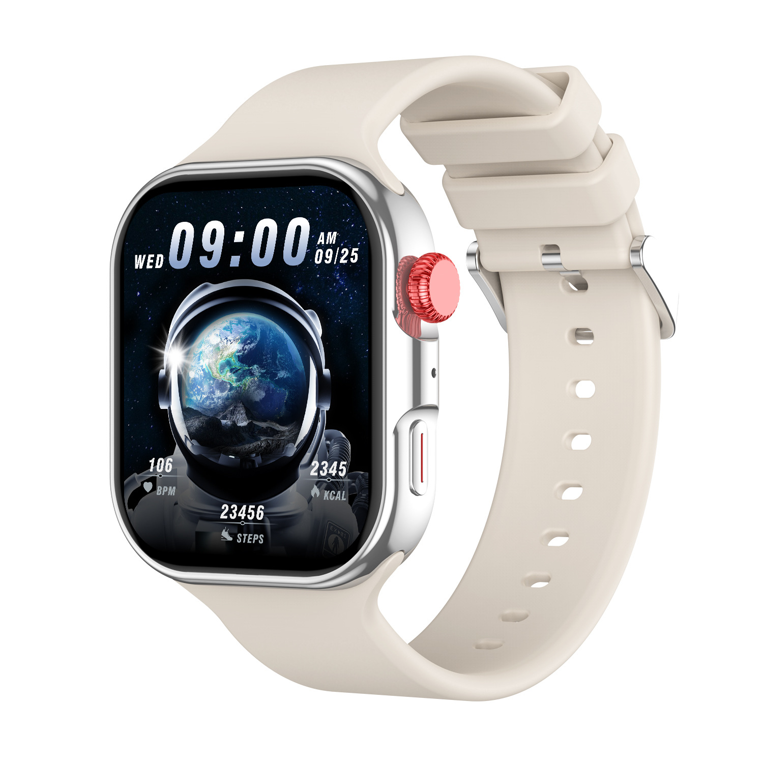 2025 nuevo reloj inteligente doble pago multifunción función NFC llamada Bluetooth frecuencia cardíaca presión arterial oxígeno en sangre