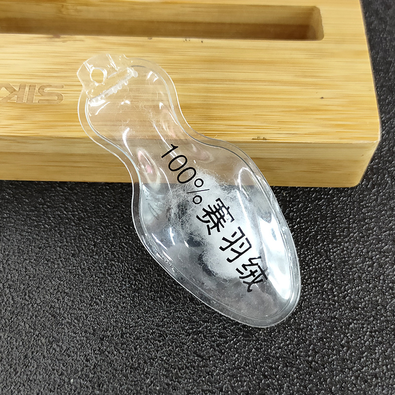 酒瓶形状充气标羽绒标