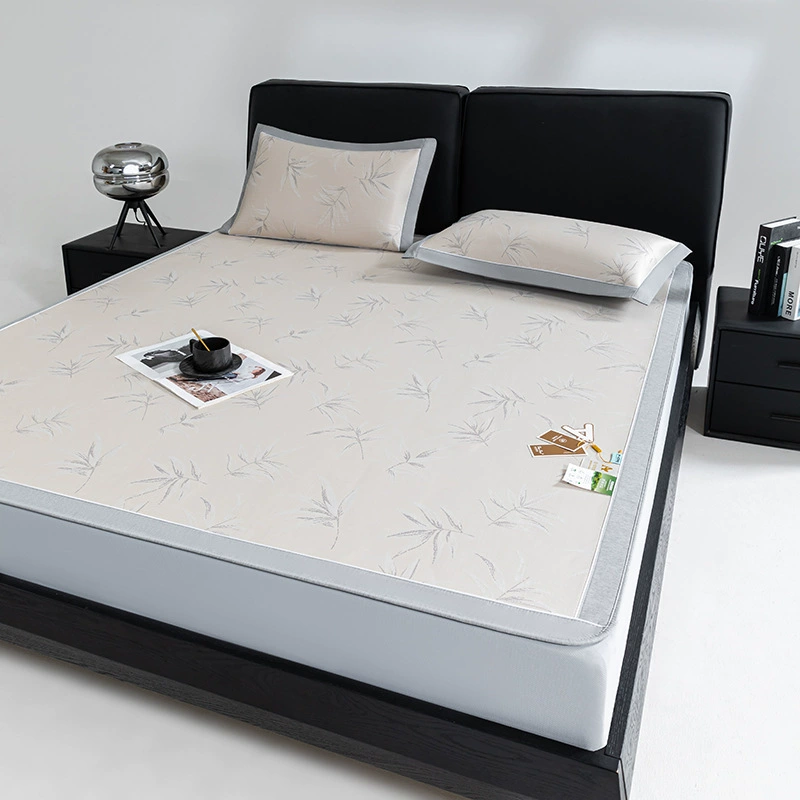 2025 новый легкий и экстравагантный ледяной шелковый коврик три комплекта ацетон PE прохладный жаккардовый ледяной шелковый коврик оптом