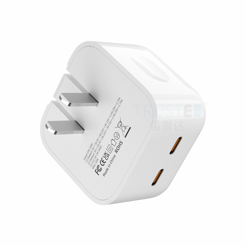 American regulation plug adapter 35W Apple PD charger for iphone13pro max mobile phone fast charge head