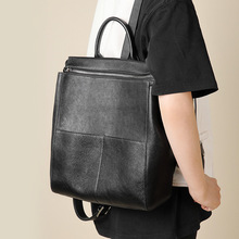 2025新款女士双肩包真皮包包手提轻便百搭牛皮包批发头层牛皮背包