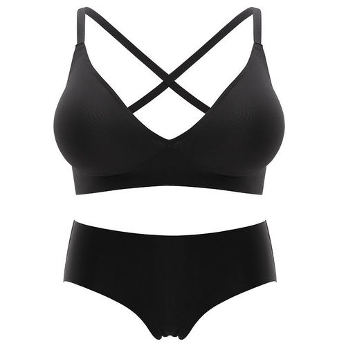 U-shaped beautiful back bra for women with small breasts gathered  new invisible backless seamless bra expanded to show large breasts and thin waist