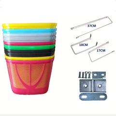 ABS Plastic Basket for Urban Bikes, Electric Bicycles, Universal, Impact-Resistant Cycling Accessories Model 0266