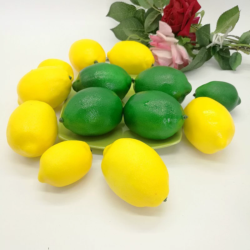 Artificial lemon tree, toy for a tea shop, decorations, early education